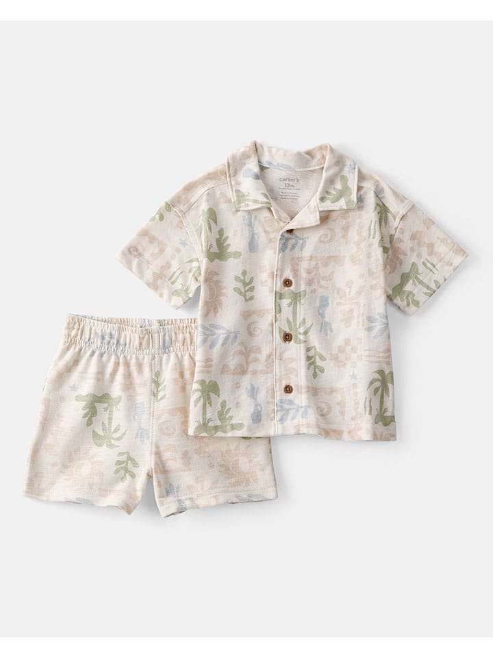 carter's 2tlg. Outfit in Beige - 68