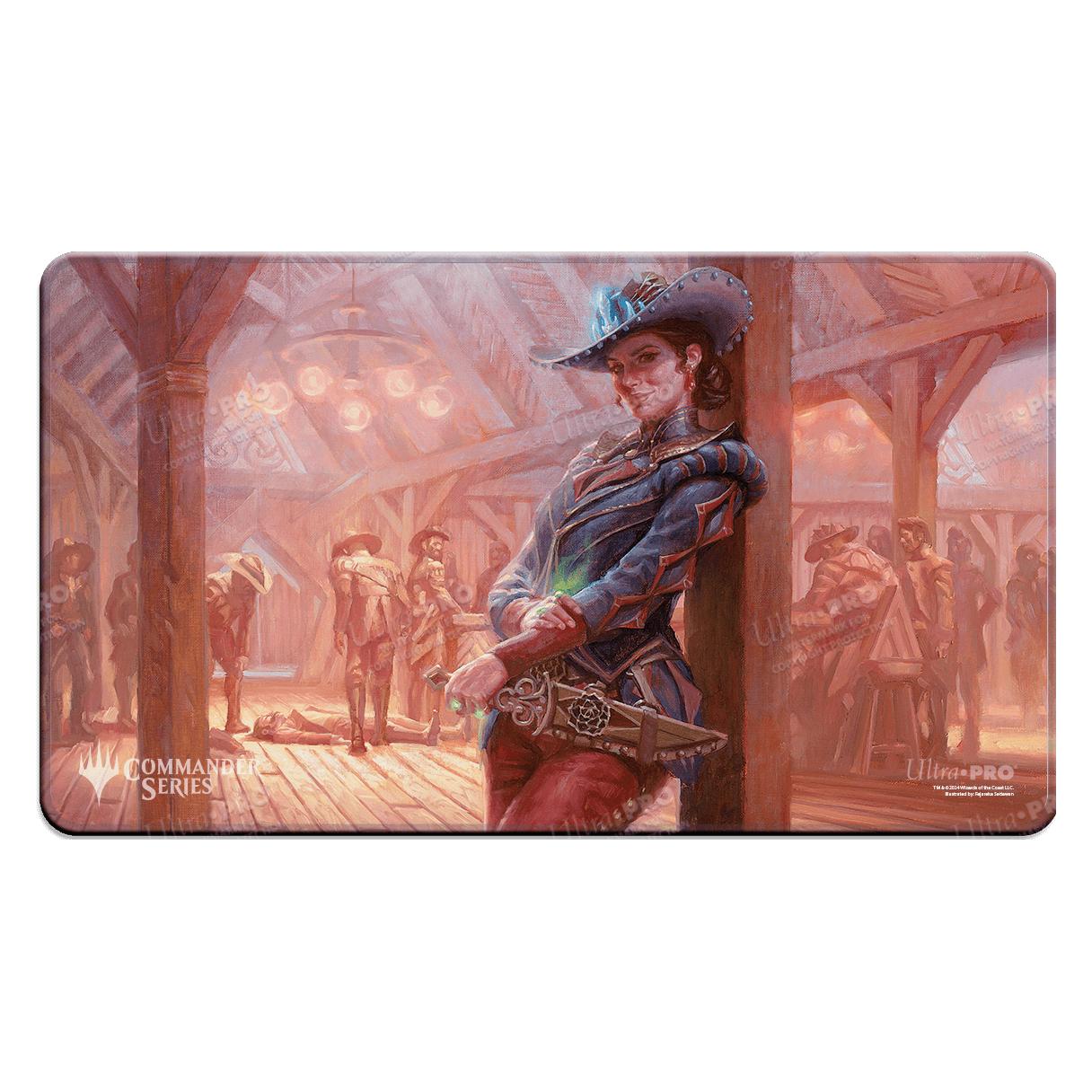 Ultimate Guard Stitched Edge Playmat - Outlaws of Thunder Junction - Marchesa, Dealer of Death (46059365)