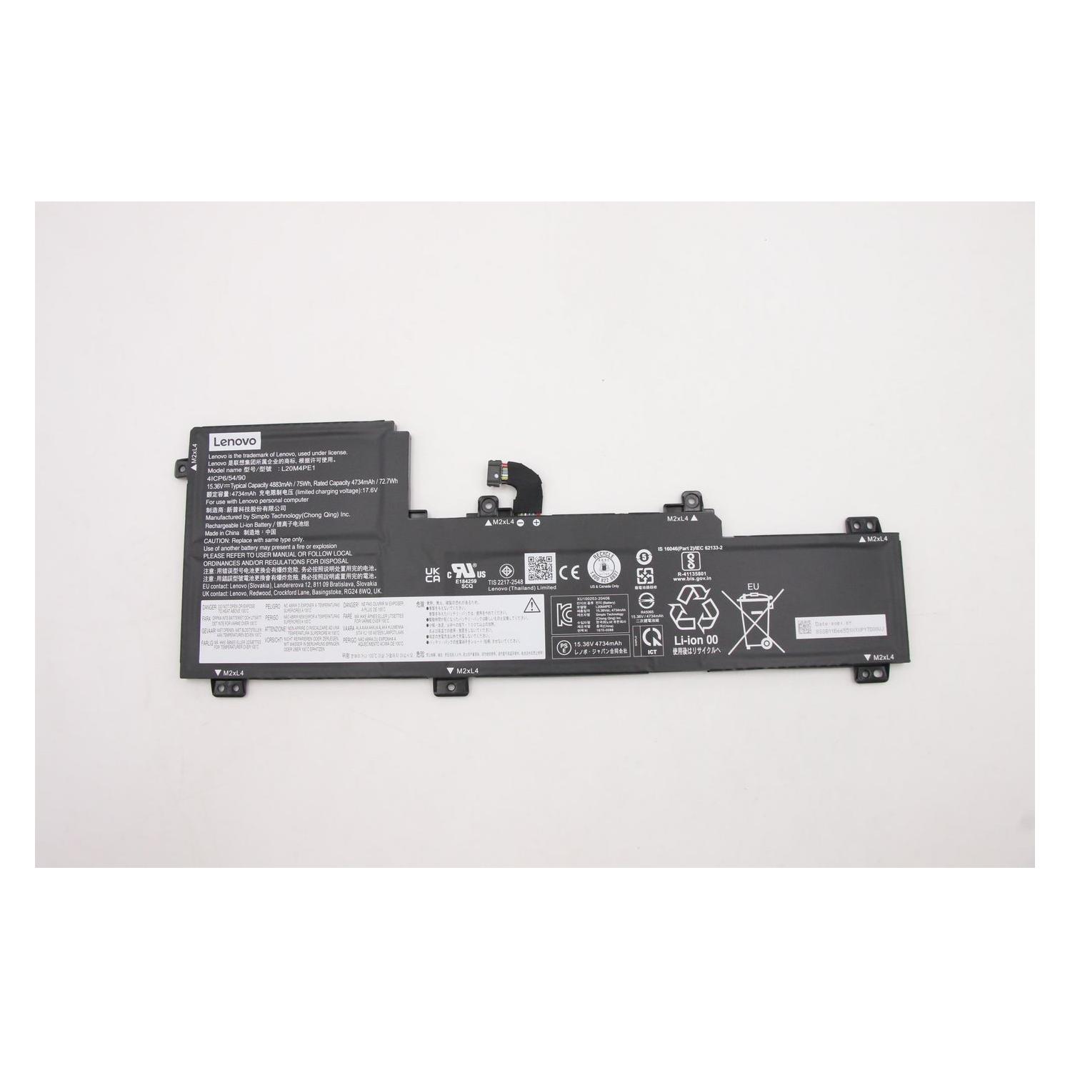 Lenovo FRU S560 SP/C L20M4PE1 (4 Zellen) (5B11B66552)