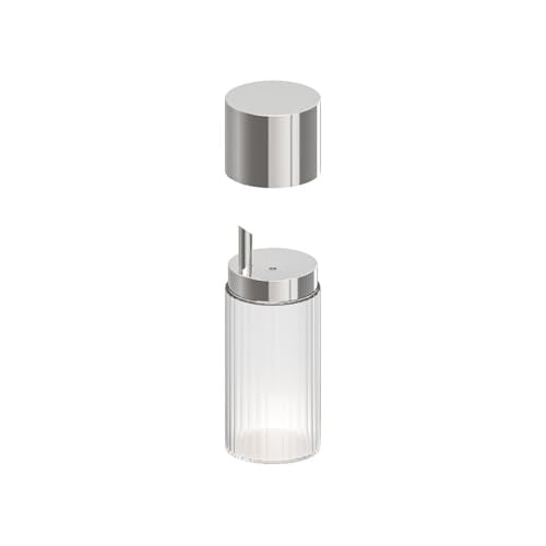 APS The Grid azijn- en oliefles, transparant, 0,2 liter, Ø 6 cm