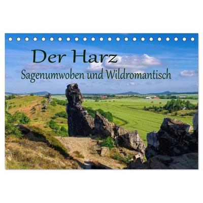 Der Harz - Sagenumwoben und Wildromantisch (Tischkalender 2027 DIN A5 quer), CALVENDO Monatskalender