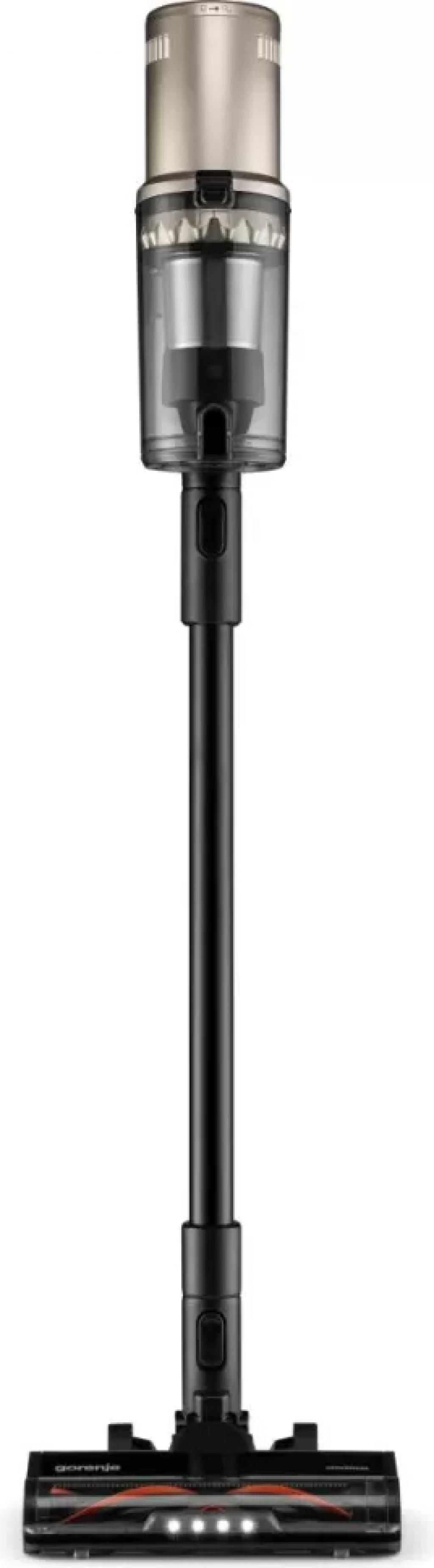 Gorenje NEOFLOW SVC259441NFGO Akku Staubsauger, Inverter Power Motor, Staubsensor-Technologie, Satin Gold