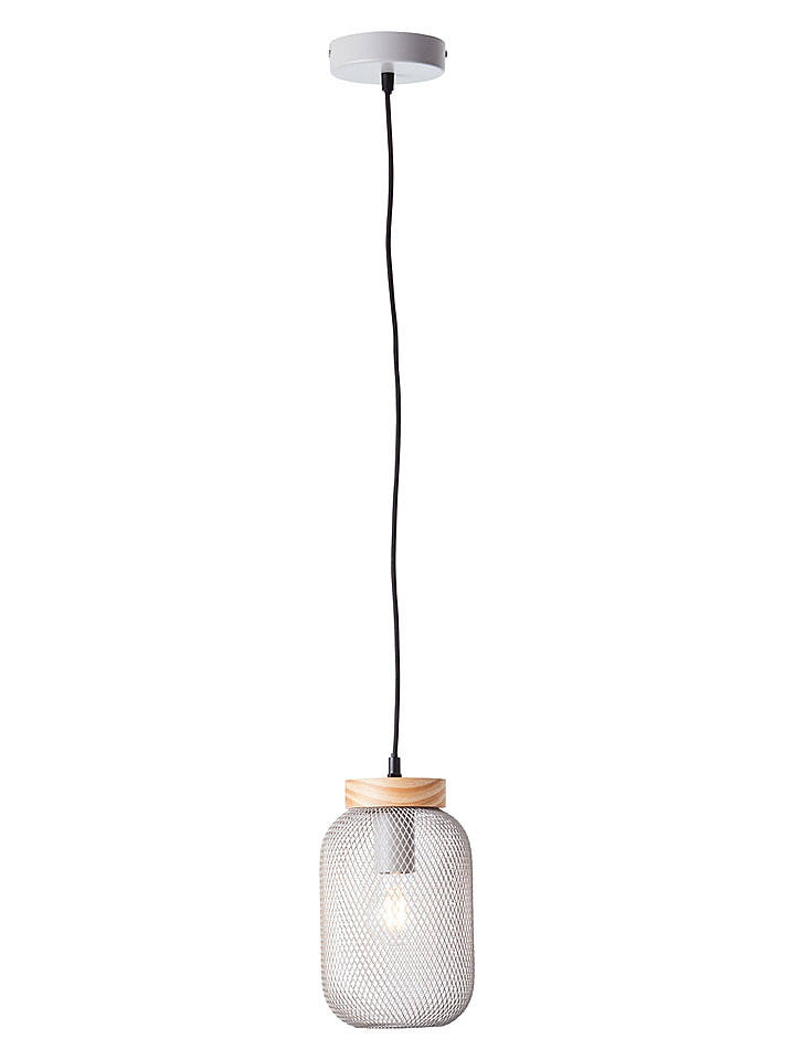 Brilliant Hängeleuchte "Giada" in Grau - (H)112 x Ø 16 cm - onesize