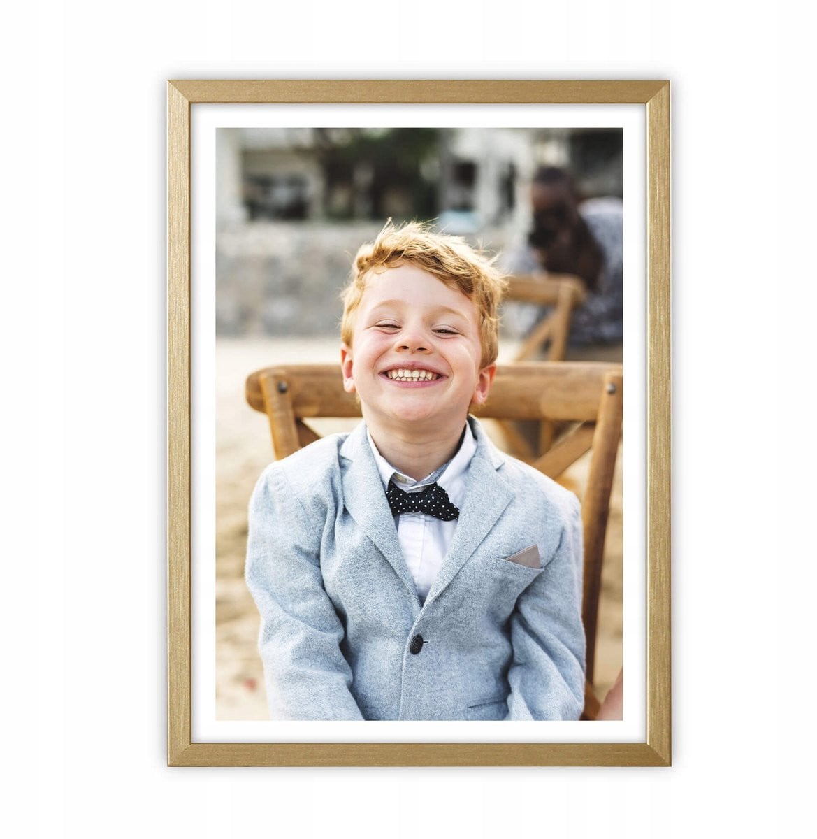 Luca Houten Fotolijst Goudkleurig 13x18cm