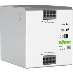 Wago, Systemstromversorgung, 2587-2348 Primär getaktete Stromversorgung Base 3-ph DC 24V 40 A