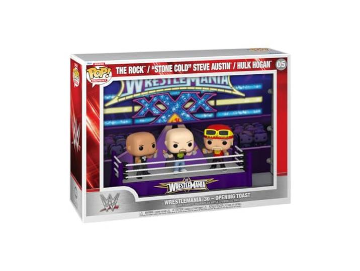 Funko POP! Moments Deluxe: WWE - TBD - WM 30 Toast - Verzamelbaar Vinyl Figuur - Cadeau Idee - Officiële Merchandise -Sport Fans - Model Figuur voor Verzamelaars en Display