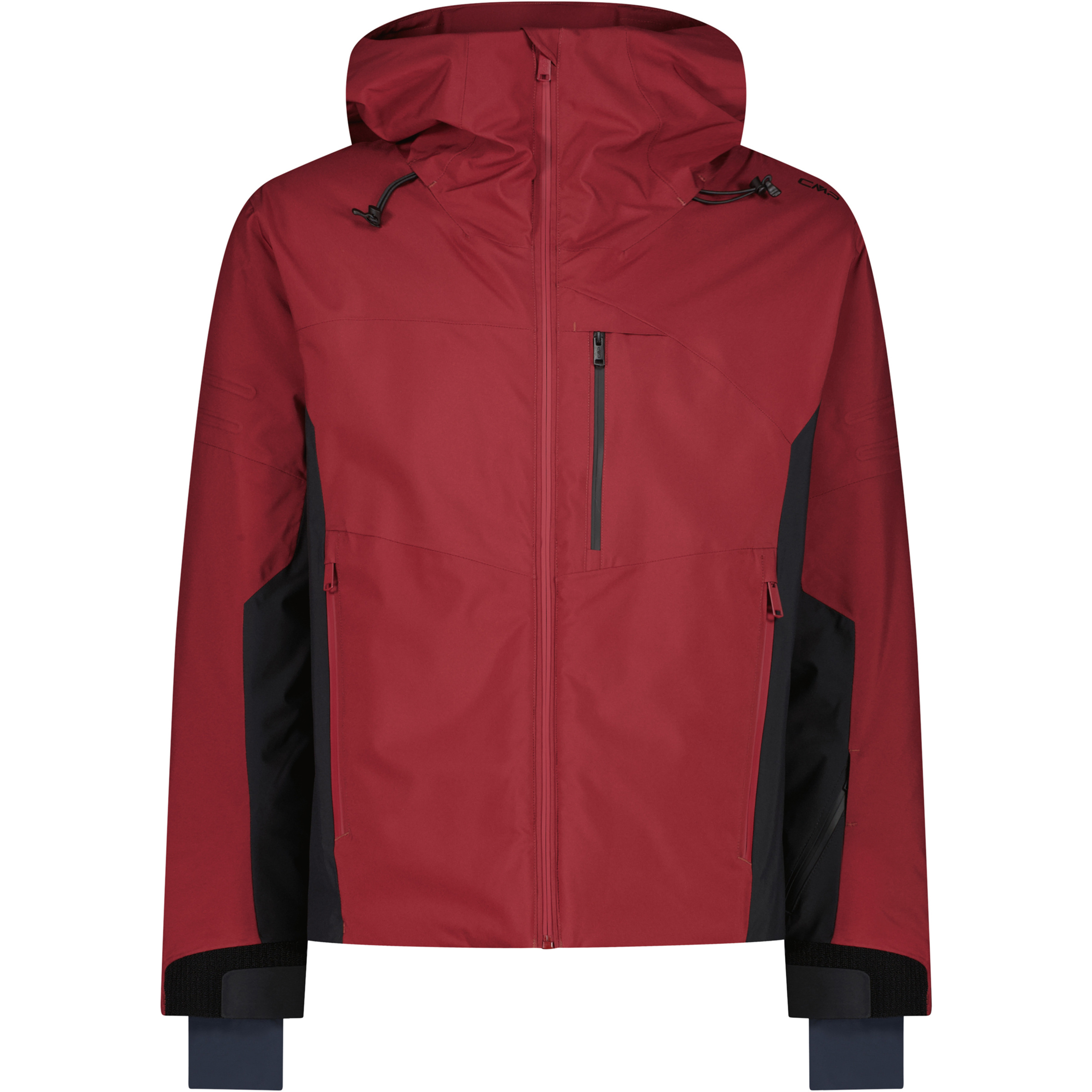 CMP Herren Kunstfaserjacke rot Größe XL Skifahren Wasserdicht