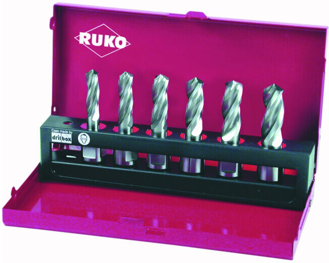 Ruko Assortiment de forets 3 lèvres