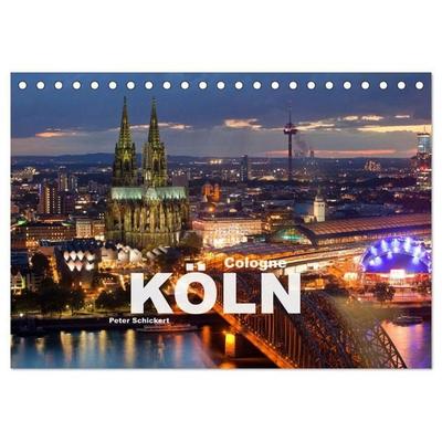 Cologne - Köln (Tischkalender 2027 DIN A5 quer), CALVENDO Monatskalender