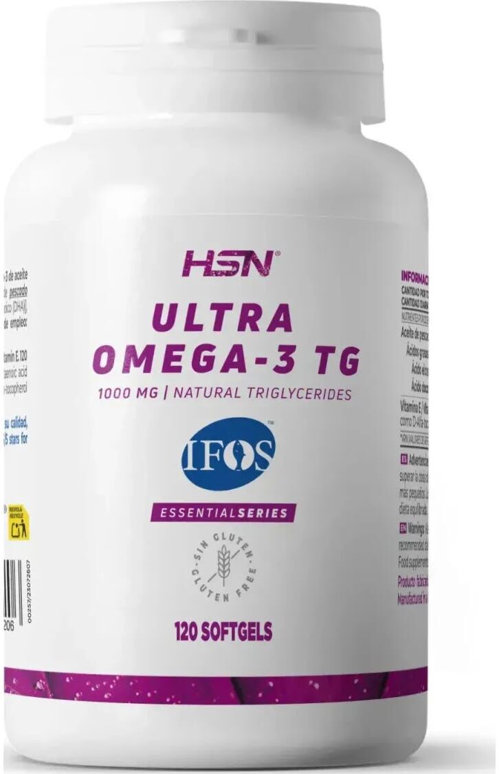 HSN Ultra Omega-3 TG IFOS 1000mg 120 perlas