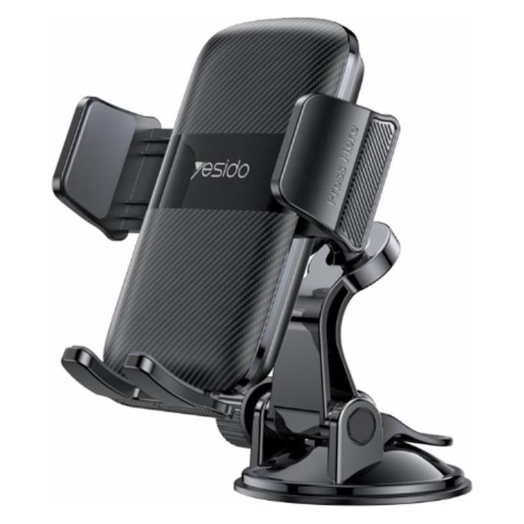 Yesido C175 One-touch Opening 360 Adjustable Viewing Angle Mini Suction Cup Ejector Clip Phone Holder (47855224)