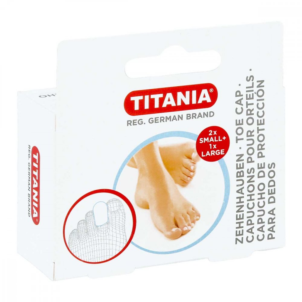 Axisis GmbH Zehenhauben 2 klein und 1 gross Titania 06058673