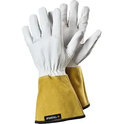 TEGERA Schweißerhandschuhe Gr. 8 mit Stulpe 126a