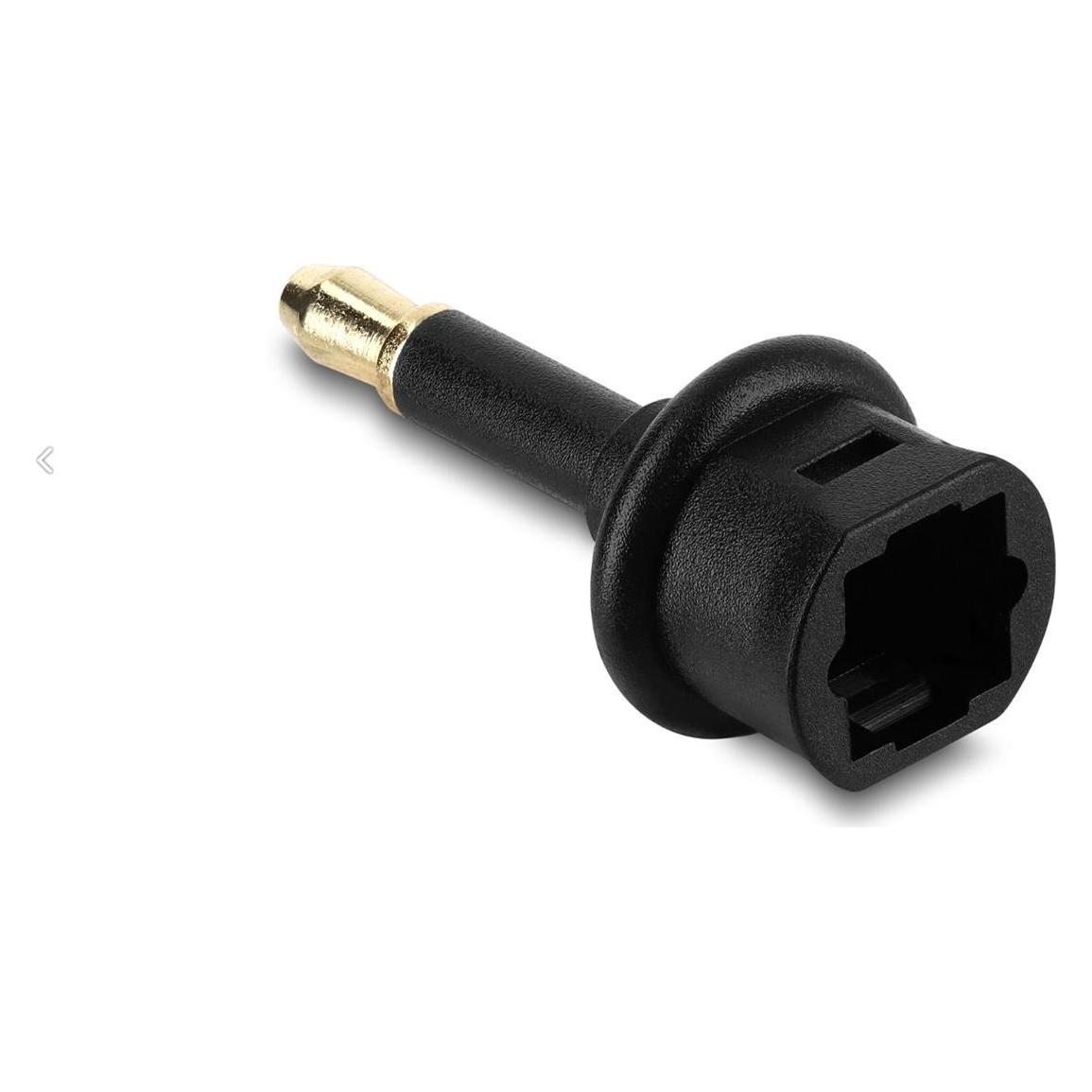 Delock Adapter Mini TOSLINK 3,5 mm Stecker auf TOSLINK Buchse (84960) (Klinkenadapter) (84960)