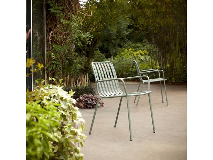 Gartensessel aus grünem Metall Gaby - Grün - Metal