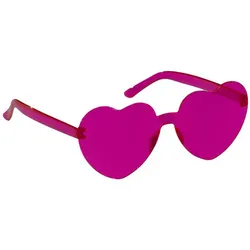 Brille "Herz", pink