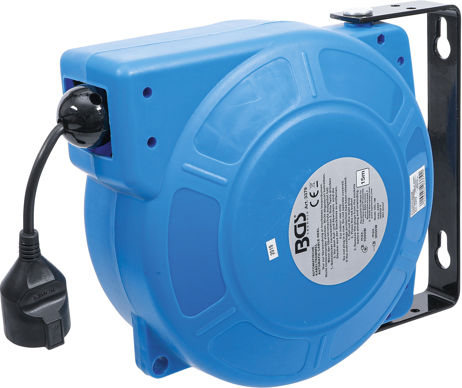 BGS Technic automatische kabelhaspel