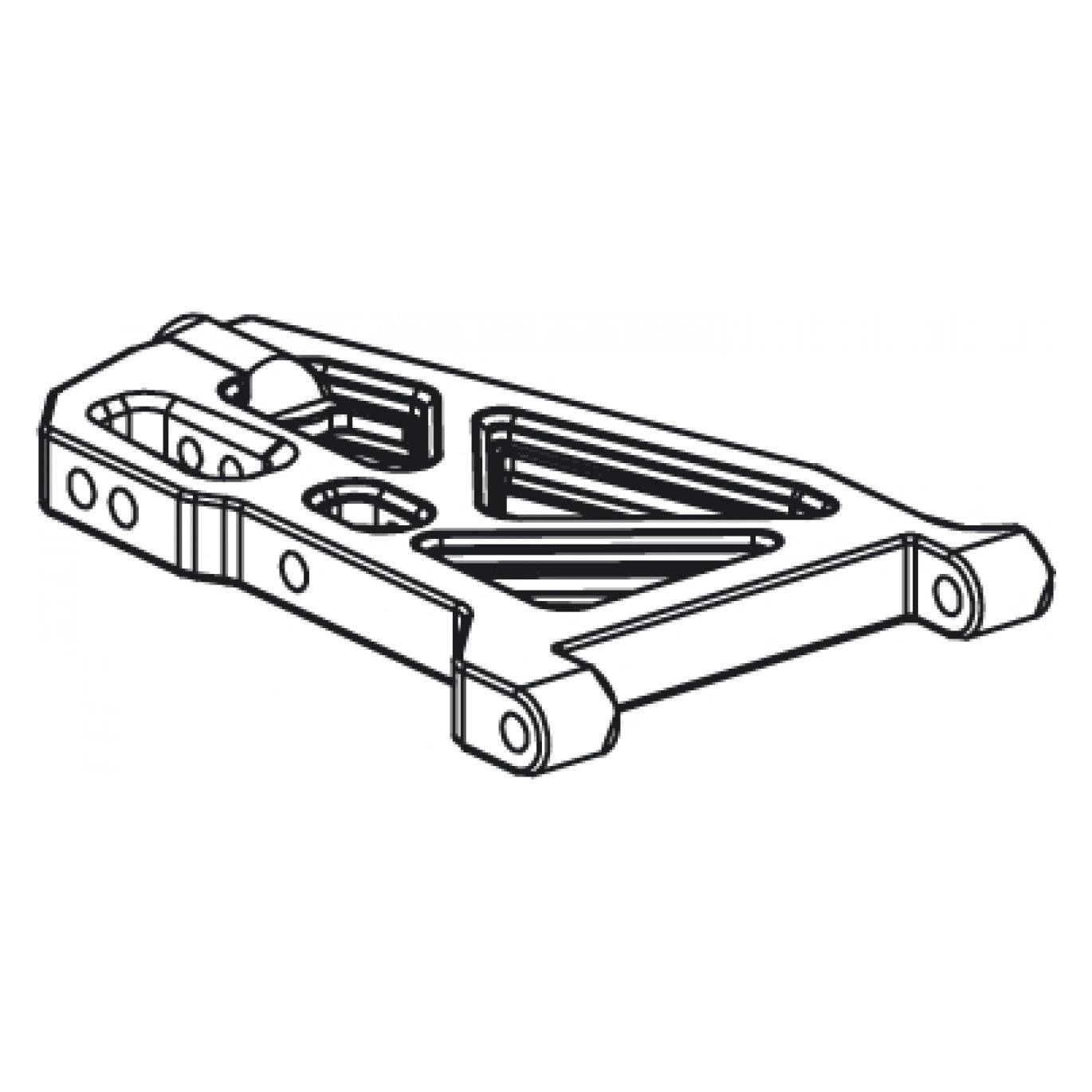 Jamara Querlenker Tiger-Cocoon unten vorn (505100)