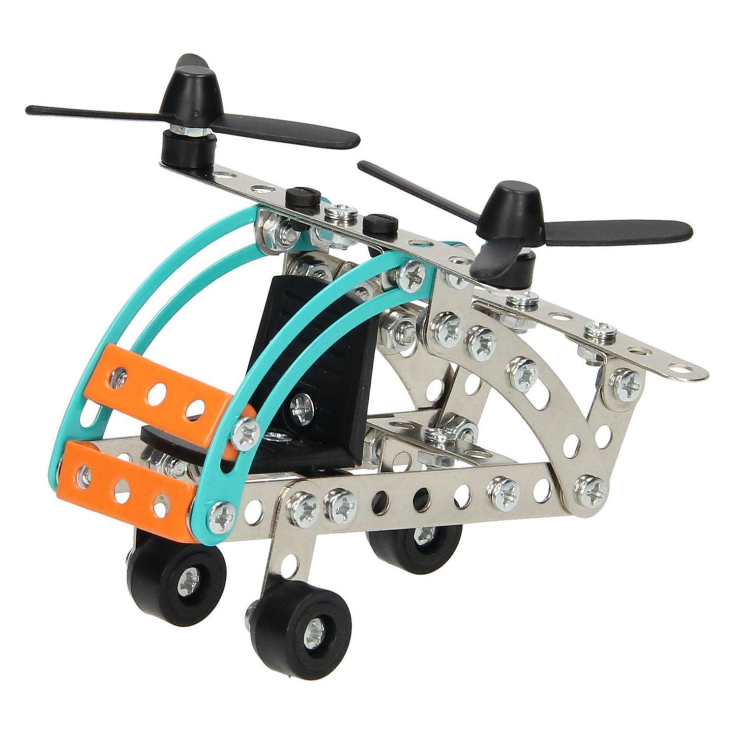 Metallbausatz Hubschrauber, 106-tlg. (62070432)