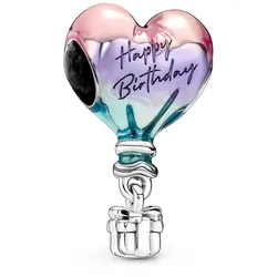 Pandora 791501C01 Silber Charm Happy Birthday Heißluftballon