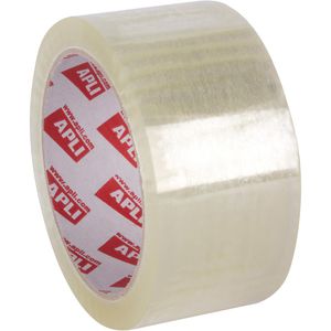 APLI Packband Premium, 12321, PP, transparent, 48mm x 66m
