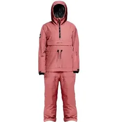 ONESKEE Damen Anzug Overall Smock, Größe L in Pink Pink