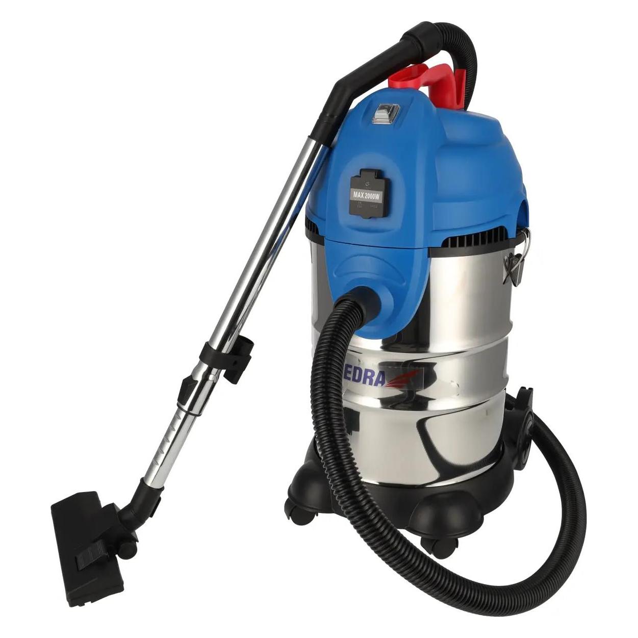 Dedra Absaugmobil CLEANTEC DED6606 (Aschesauger) (Aschesauger, Nass-Trockensauger) (DED6606)