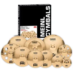 Meinl Cymbals Becken-Set Meinl Classics Custom CC4680-TRB Triple Becken-Set, 10 ... - Becken-Set