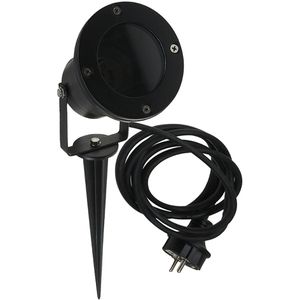ChiliTec Gartenstrahler CT-GS10, mit GU10-Fassung, 230V, mit Erdspieß, IP68 wasserdicht