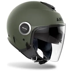 Airoh, Motorradhelm, Helyos Color Military Green Matt Helm (XL)