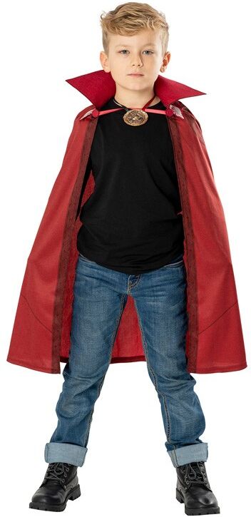 Cape 5-8 ans Dr Strange + Médaillon - Rubies