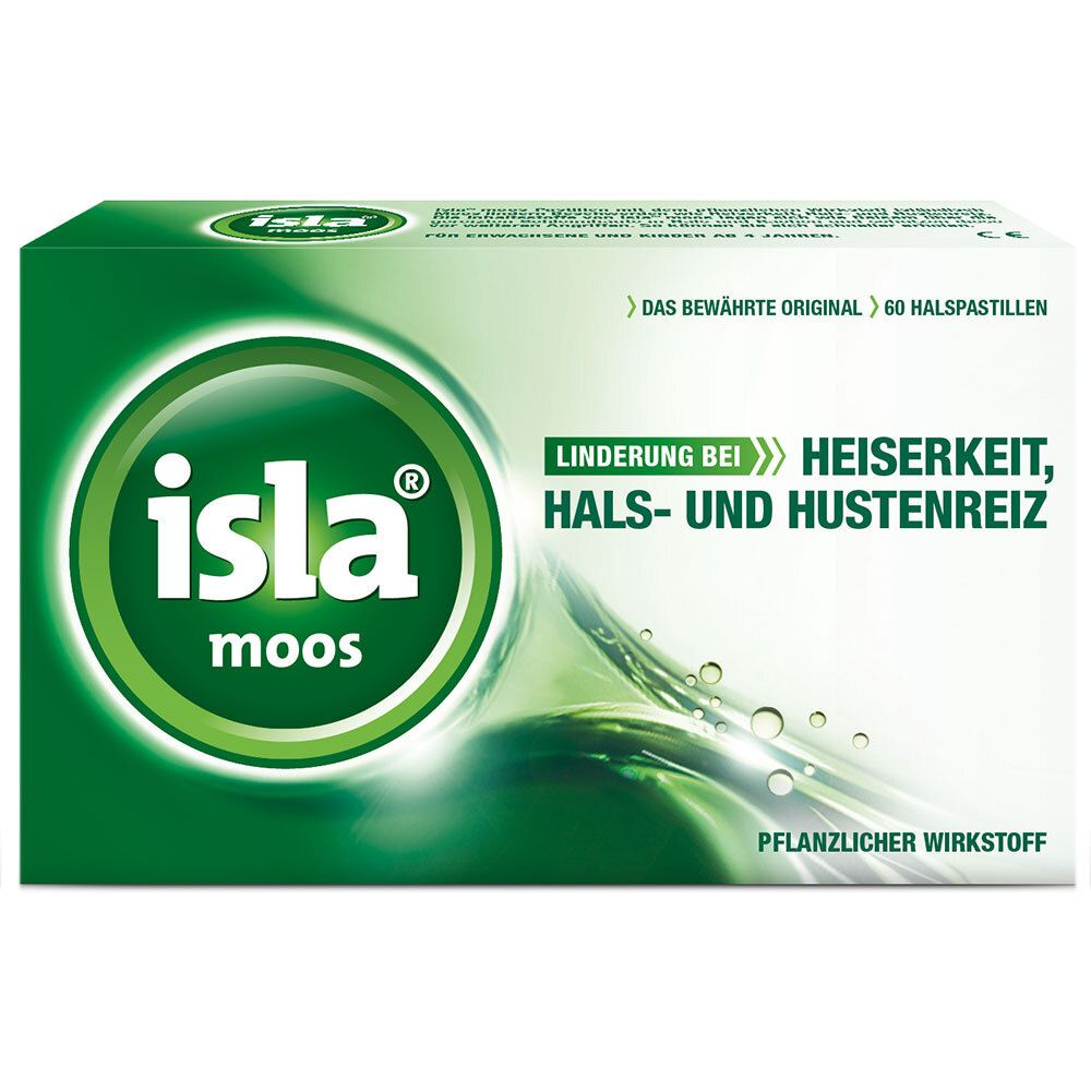 Isla Moos Pastillen 60 St