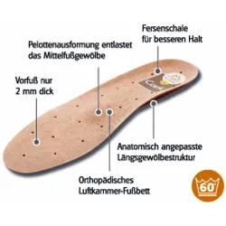 Sunbed Cork 46 natur