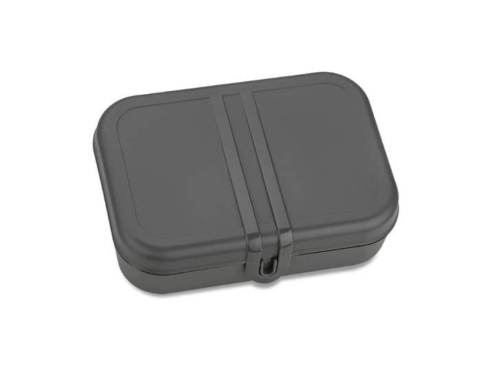 Koziol Boîte repas Pascal avec séparateur, L Gris foncé