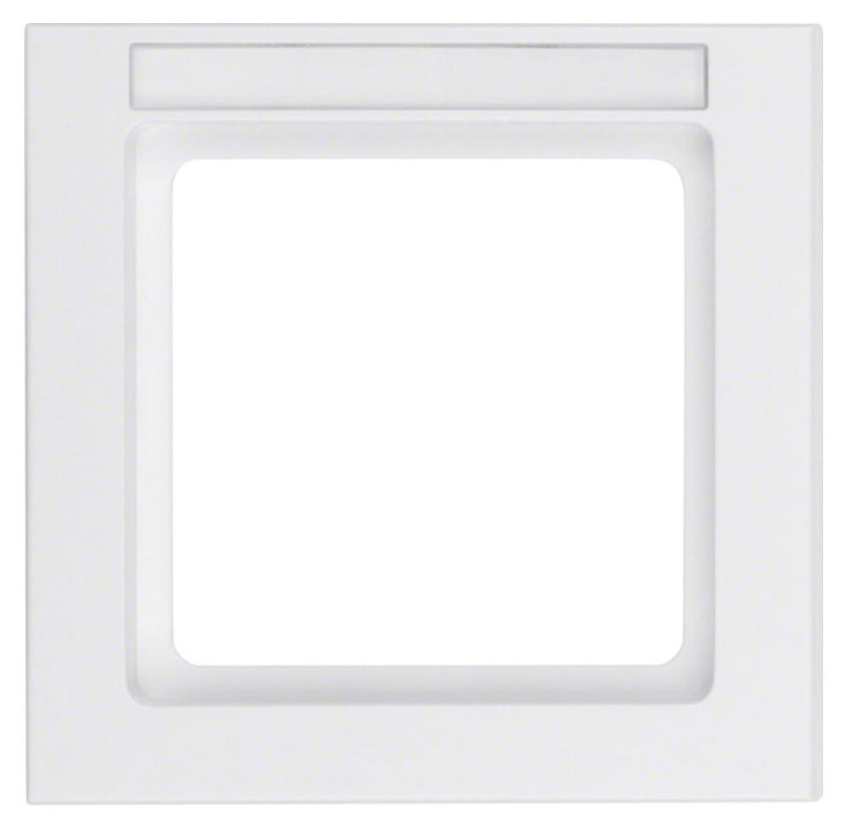 Hager 10516099 Afdekplaat, Wit, Duroplast, 10 stuks