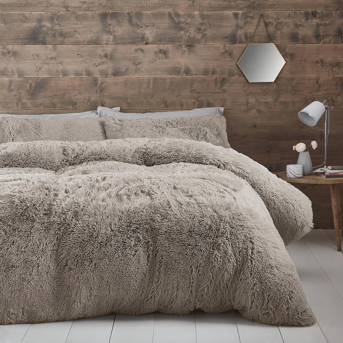 Kingsize Dekbedset Snoezig - Natuurlijke Kleur