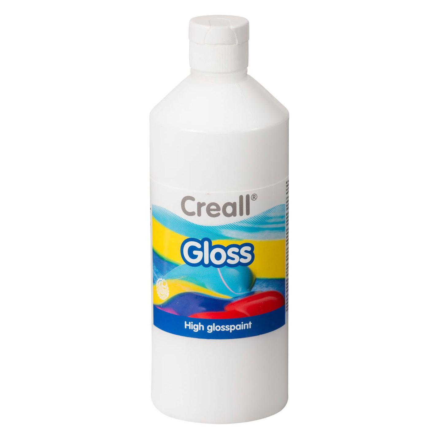 Creall Gloss Glansverf Wit, 500ml (500 ml) (20107784)