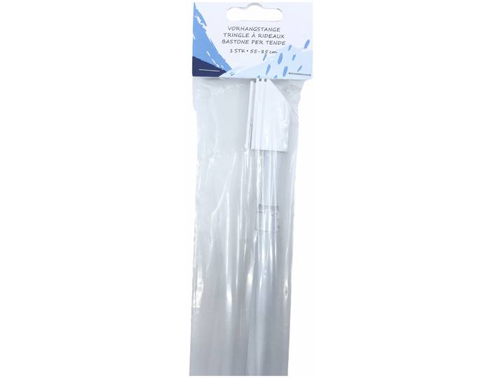 Vorhangstange 55 - 85 cm 1 Stk.