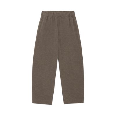 Chinohose MOSHI MOSHI MIND "moshi moshi mind Trouser buddha", Damen, Gr. S, Normalgrößen, braun (stone braun), Obermaterial: 100% Baumwolle, Hosen Chinohose