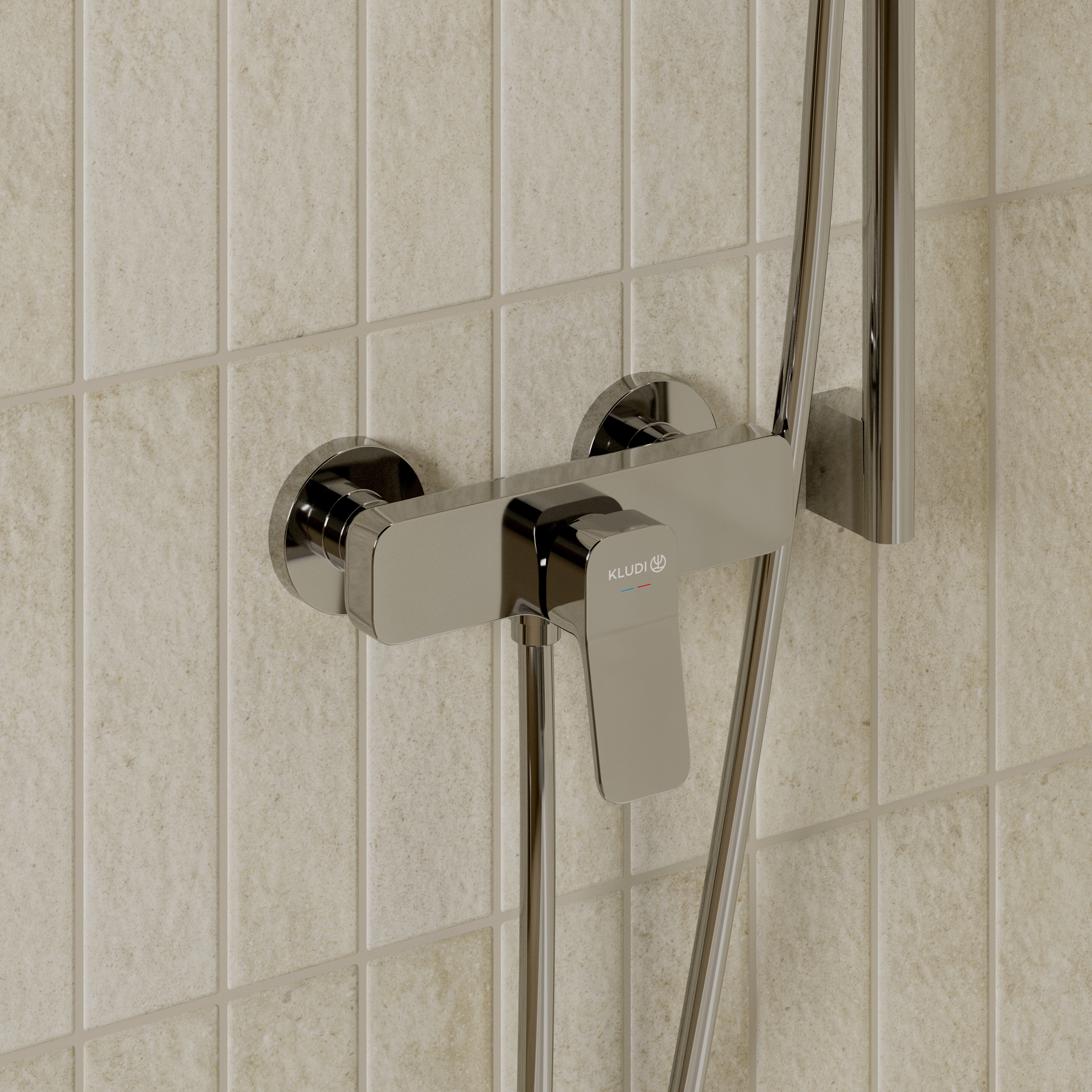 KLUDI-X3 mitigeur de douche 428310581 à sécurité intrinsèque, chromé