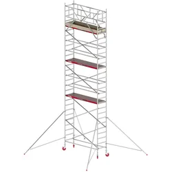 Altrex Fahrgerüst RS Tower 41 Alu mit Holz-Plattform 9,20m AH breit 0,75x2,45m