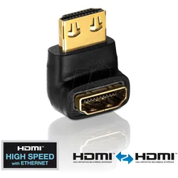 PURE PI040 - Adapter, HDMI A Stecker auf HDMI A Buchse, PureInstall Serie