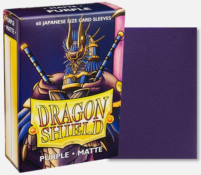 60 Dragon Shield Matte Japanese: Sleeves Purple