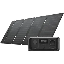 EcoFlow 45 W Tragbares Solarpanel - RIVER 3 (USV) + 45 W Solarpanel (Typ-C)