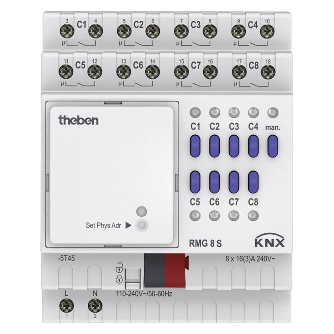 Theben Rmg 8 S Knx (Schaltaktor) (4930220)