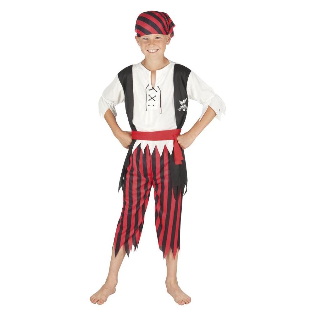 Widmann Pirate Jack Kinderkostüm: Seeräuber Kostüm (128, 140) (82161)