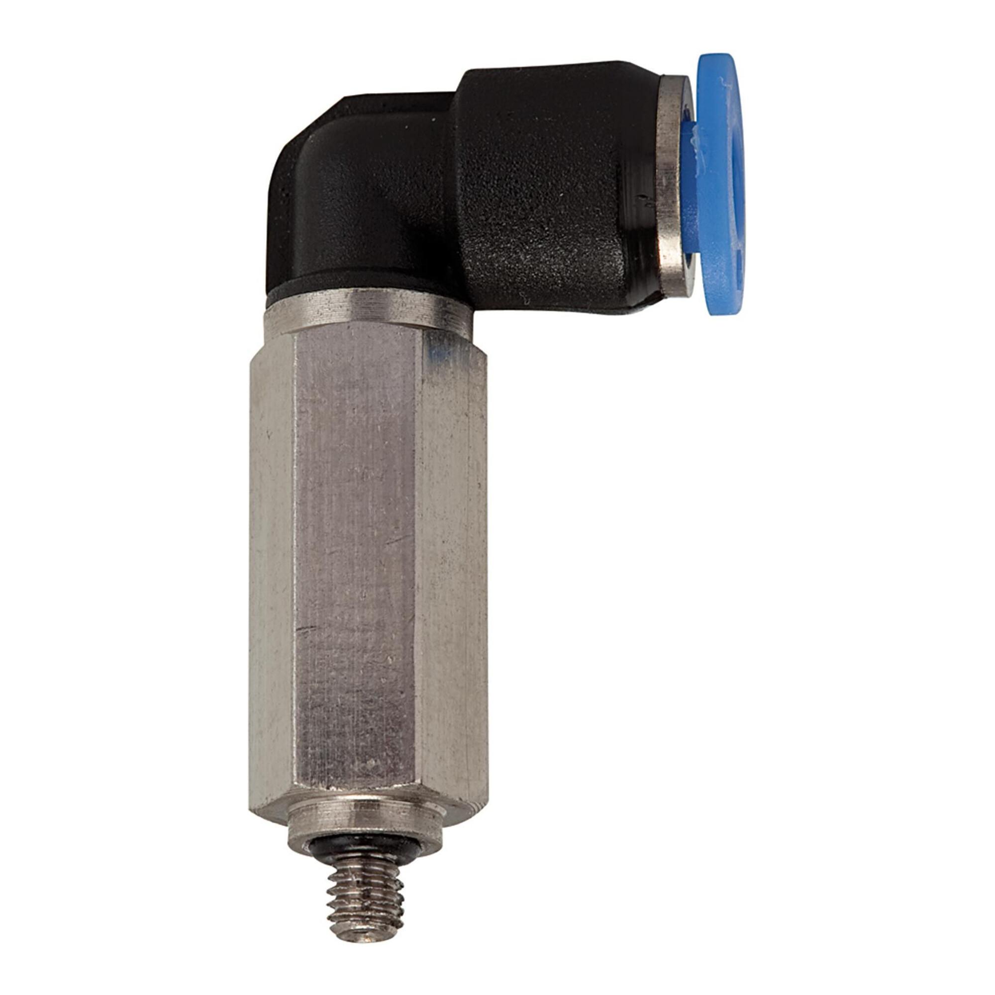 Riegler L-Steckverschraubung »Blaue Serie« mini, lang, drehbar, M3, PLL-34)