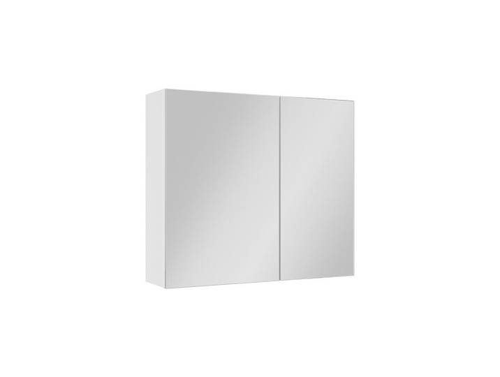 Vicco Badspiegelschrank Lavia, Weiß, 70 x 60.2 cm, Holzwerkstoff, Rechteckig, 70x60.2x17 cm, Badezimmer, Badezimmerspiegel, Spiegelschränke