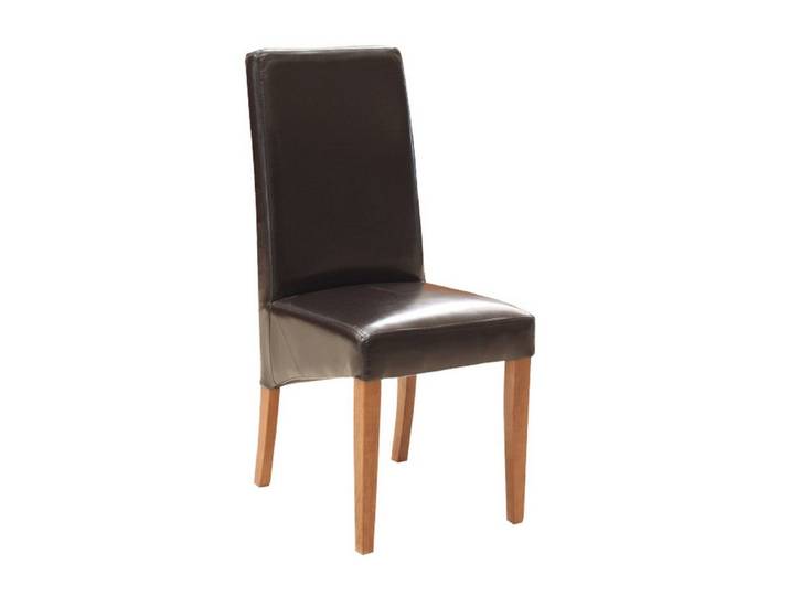 JVmoebel Esszimmerstuhl Elegante Leder-Sessel im Art Deco-Stil, braun, für Gastronomie (Set), Made in Europa