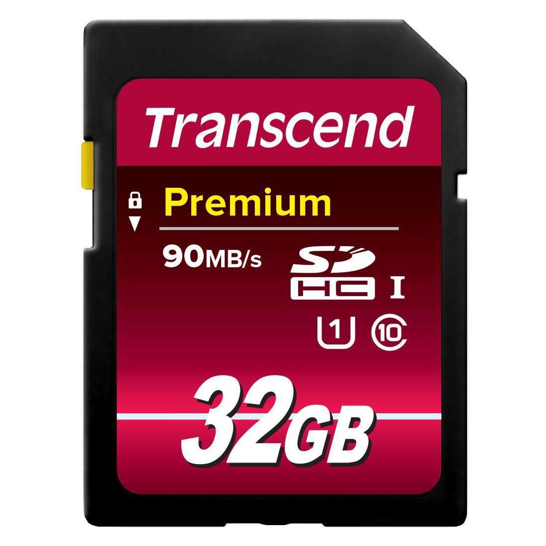 Transcend Premium 400x (32 GB, SDHC, U1, UHS-I) (TS32GSDU1)